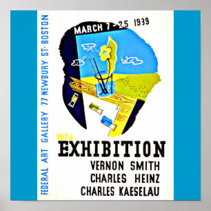 Poster Poster-Boston WPA-20