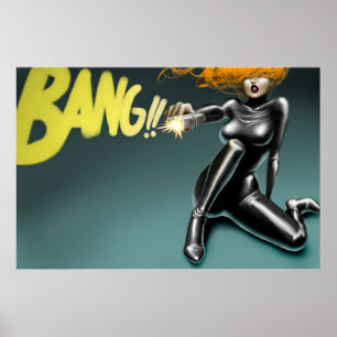 Poster POSTER/CANVAS IMPRIMER ・ Mon bébé m'a abattu