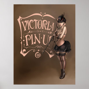 Poster POSTER/CANVAS IMPRIMER ・ pinceau victorien