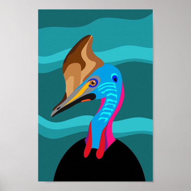 Poster Póster casuario (Devant)