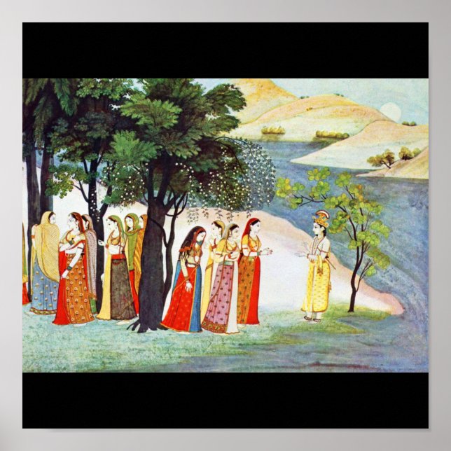 Poster Poster-Classic Art-Indischer Maler 8 (Devant)