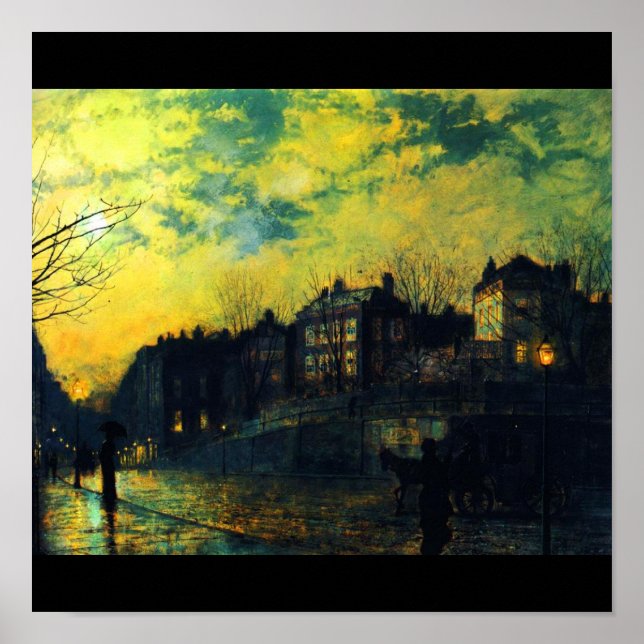 Poster Poster-Classic/Vintage-John Atkinson Grimshaw 32 (Devant)