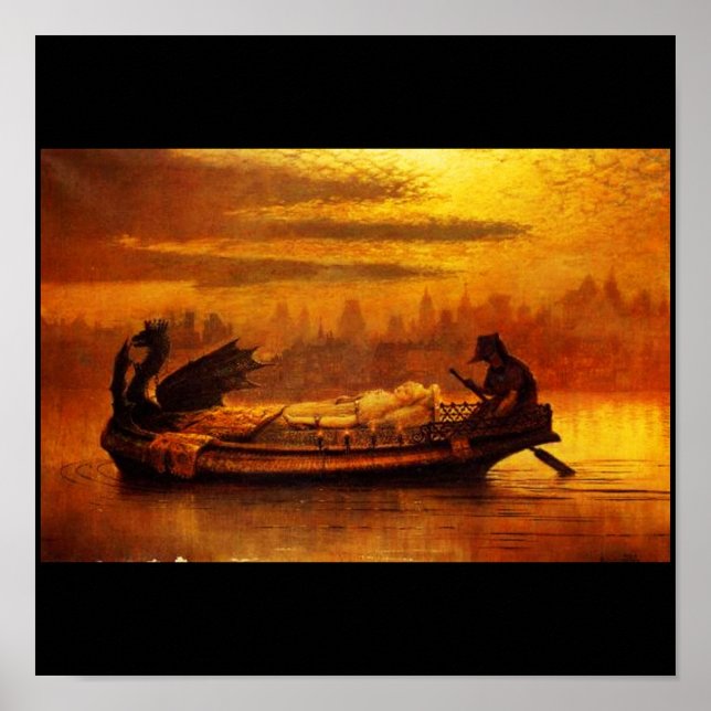 Poster Poster-Classic/Vintage John Atkinson Grimshaw 5 (Devant)