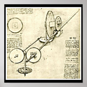 Poster Poster-Classic/Vintage-Léonard de Vinci 16