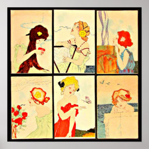 Poster Poster-Classic/Vintage-Raphael Kirchner 26
