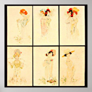 Poster Poster-Classic/Vintage-Raphael Kirchner 30