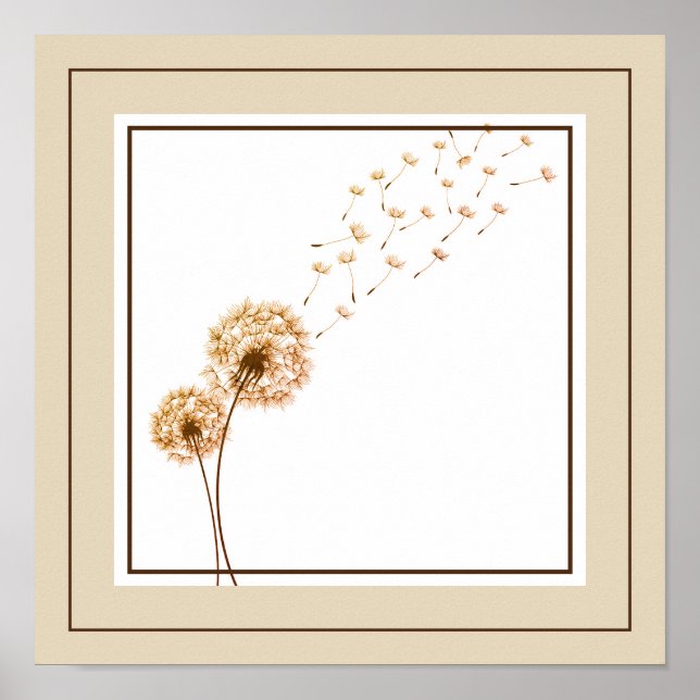 Poster Poster-Dandelion (Devant)