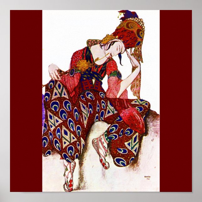 Poster Poster-Fashion Art-Bakst 2 (Devant)