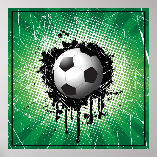 Poster Poster-Football 24" x 24" (Devant)