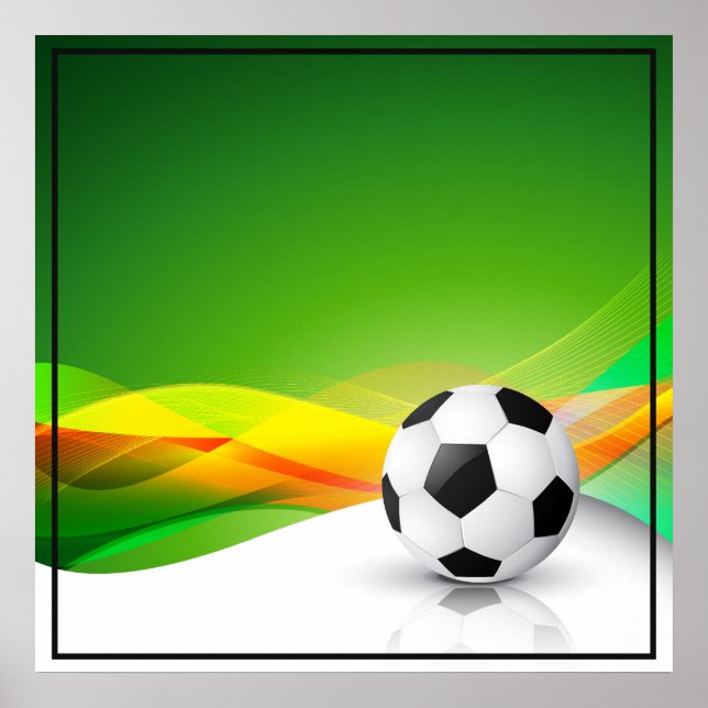 Poster Poster-Football 24" x 24" (Devant)