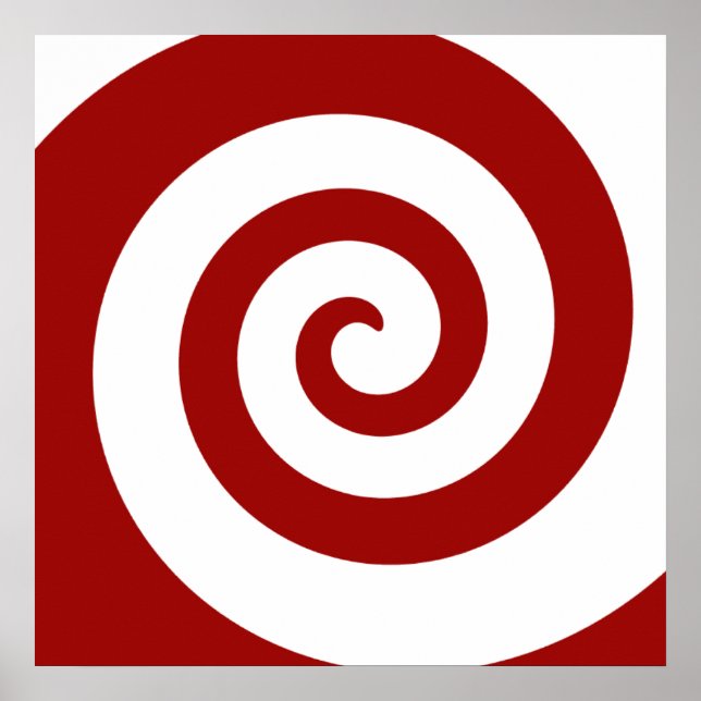 Poster Poster, Hypno Spiral, Modifier La Taille, Ajouter  (Devant)