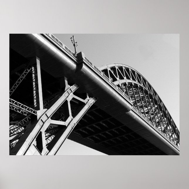 Poster Poster/impression du pont Tyne (Devant)
