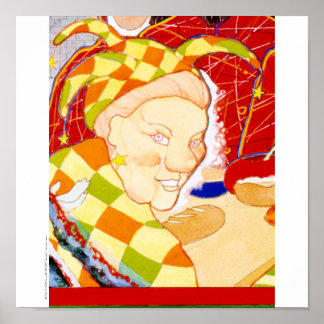 Poster Poster/Impression : "Manuel de terrain—Jester"