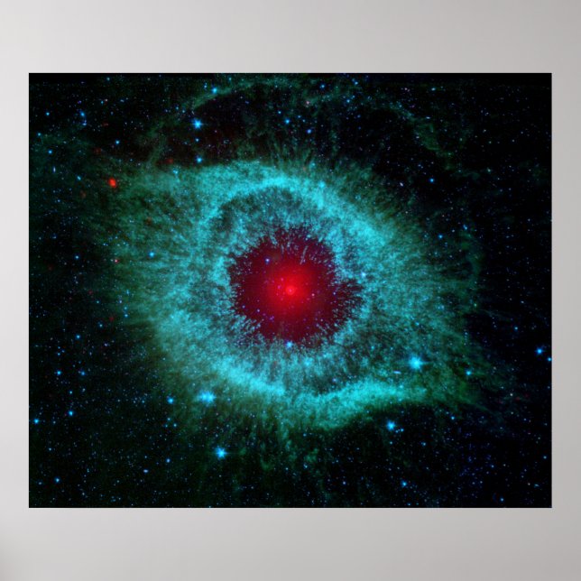 Poster Poster/Impression : Oeil dans le ciel - NASA Helix (Devant)