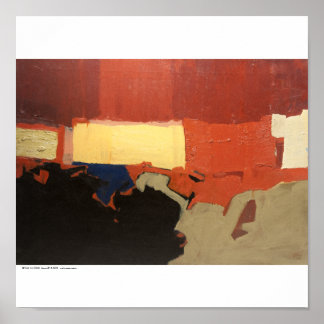 Poster Poster/Impression : "Paysage : Etude"