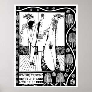 Poster Poster/Imprimer : Beardsley - The Love Drink