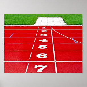 Poster Poster/imprimer sur la piste