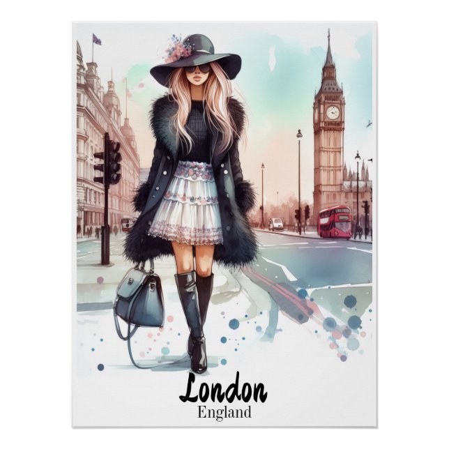 Poster Póster London (Devant)