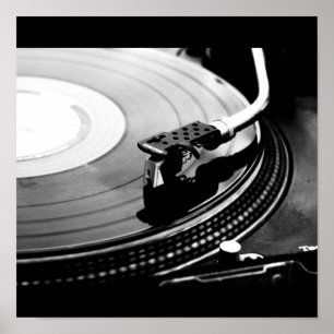 Poster Poster-Love the Arts-Record Player