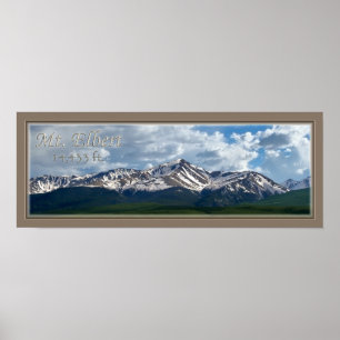 Poster poster-Mt Elbert