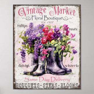 Poster Poster Poster Poster Botte Jardin de Wall A