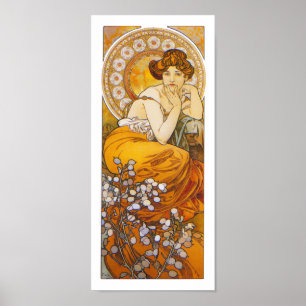 Poster Poster/Print: Alphonse Mucha - Topaz