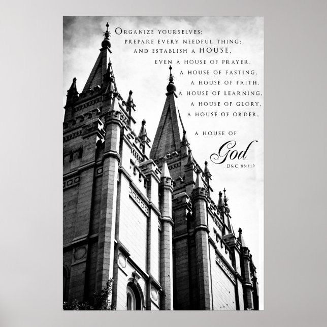 Poster Poster-SLC LDS Temple 3 (Devant)
