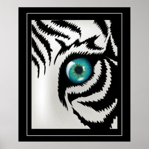 Poster Poster-Tiger 20" x 24"