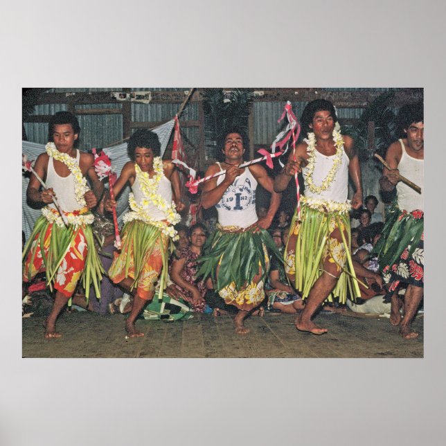 Poster Poster, TONGAN_DANCERS_#2 (Devant)
