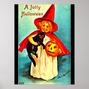 Poster Poster-Vacances Art-Vintage Halloween 12
