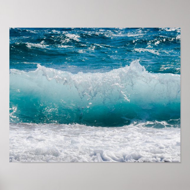 Poster Poster—Vague de crête (Devant)
