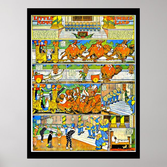 Poster Poster-Vintage Comic-Little Nemo 12 (Devant)