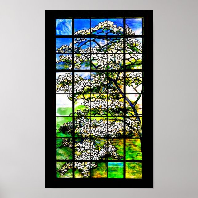 Poster Poster-Vitré-Louis Tiffany 108 (Devant)