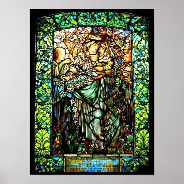 Poster Poster-Vitré-Louis Tiffany 116 (Devant)