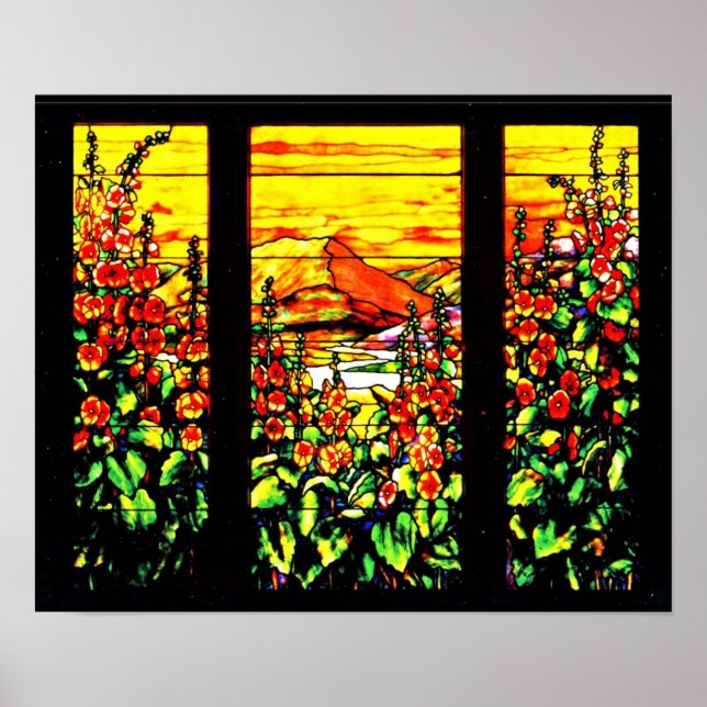 Poster Poster-Vitré-Louis Tiffany 118 (Devant)