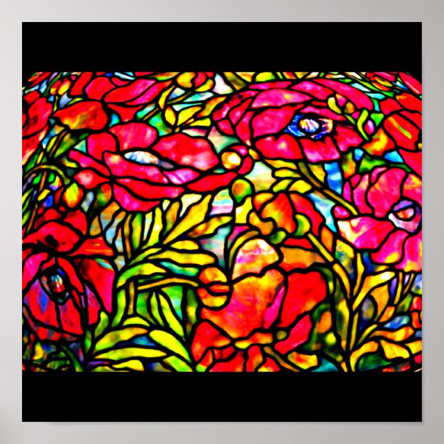 Poster Poster-Vitré-Tiffany 28 (Devant)