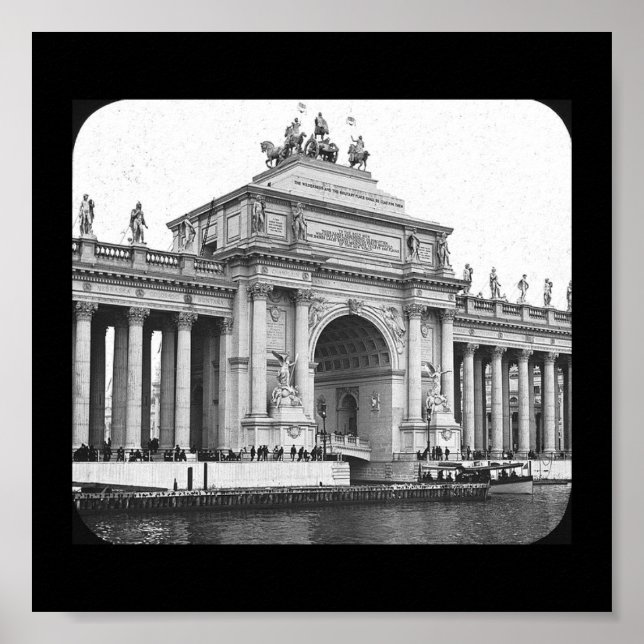 Poster Poster-World's Fair-Grand Arc de Peristyle (Devant)