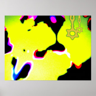 POSTER POSTÈRES DE MOUVEMENT DES ARTS FINS