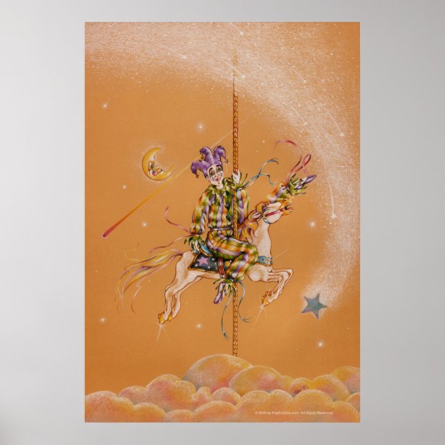 Poster Posters, Beaux-Arts - Carousel Jester (Devant)