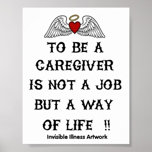 POSTER POSTERS...CARREGIVER (Devant)