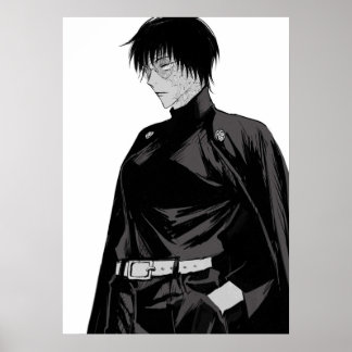 Poster PostShibuya Maki Zenin Jujutsu Kaisen Art