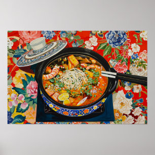 Poster Pot Chaud Coréen