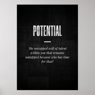Poster Potentiel
