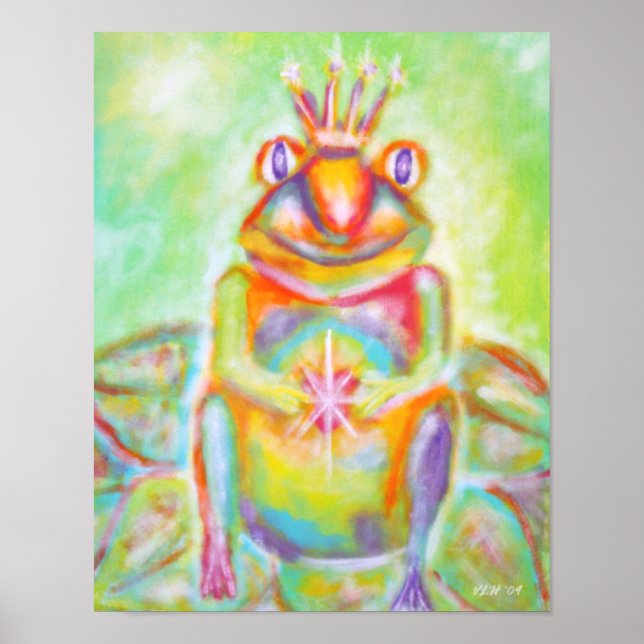 Poster "Potentiel" Frog Prince Full Bleed Print (Devant)