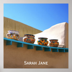 Poster Poterie sur Adobe Wall