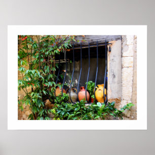 Poster Pots de fenêtre II