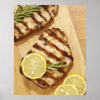 Pots de poulet grillés