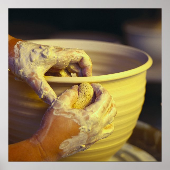 Poster Potter's Hands Créer 1 (Devant)