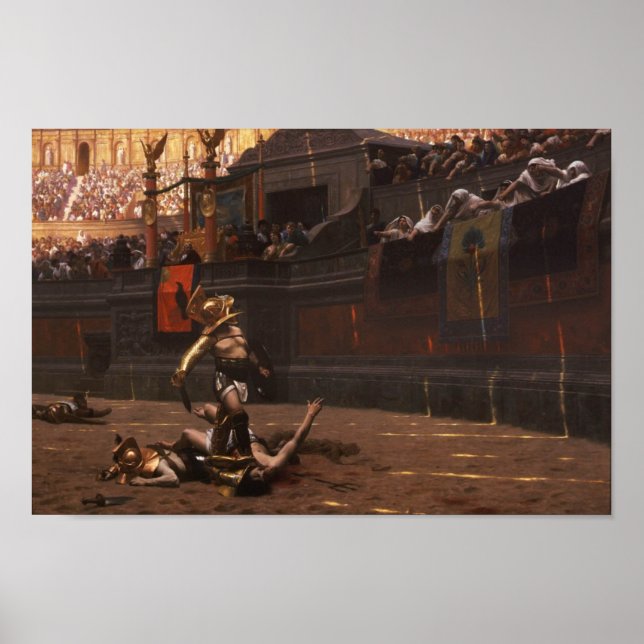 Poster Pouce vers le bas (Devant)