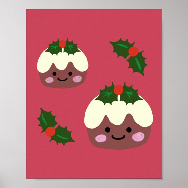 Poster Pouding de Noël (Devant)